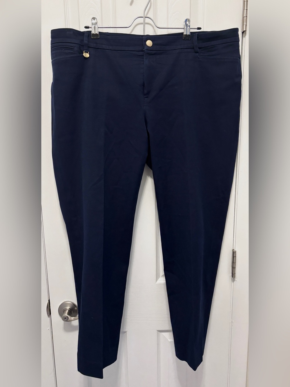 Ralph Lauren Dark Navy Stretch Dress Pants